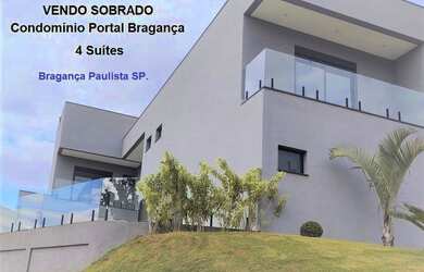 Imagem: A casa possui 4 Dormitórios, 5 Banheiros, 4 Vagas na garagem