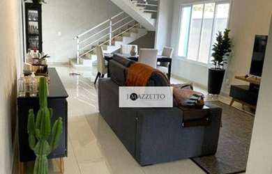 Imagem: A casa possui 3 Dormitórios, 3 Banheiros, 4 Vagas na garagem