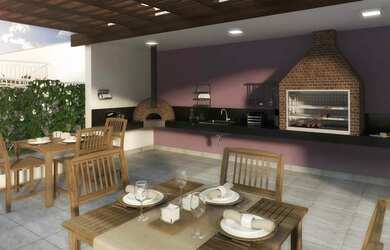 Imagem: O apartamento possui 3 Dormitórios, 2 Banheiros, 2 Vagas na