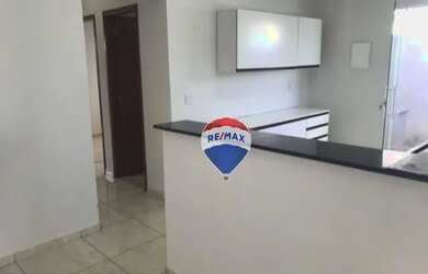 Imagem: A casa em condomínio possui 3 Dormitórios, 1 Banheiro, 2 Vagas