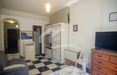 Imagem: A kitnet possui 1 Dormitório, 1 Banheiro, 38m² de Área e