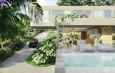 Imagem: A casa em condomínio possui 5 Dormitórios, 5 Banheiros, 5