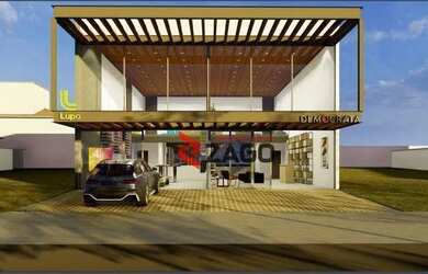 Imagem: O depósito possui 4 Vagas na garagem, 155m² de Área e está