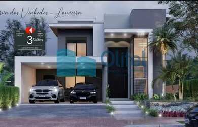 Imagem: A casa em condomínio possui 3 Dormitórios, 4 Banheiros, 4