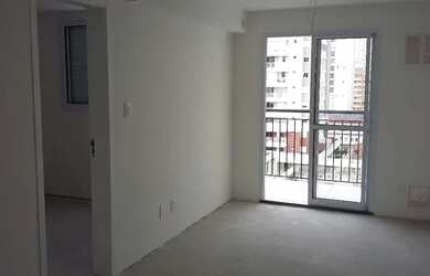 Imagem: O apartamento possui 1 Dormitório, 1 Banheiro, 1 Vaga na garagem