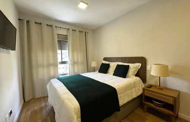 Imagem 8: LINDO APARTAMENTO DECORADO E MOBILIADO PARA LOCAÇÃO NO CENTRO DE ALPHAVILLE