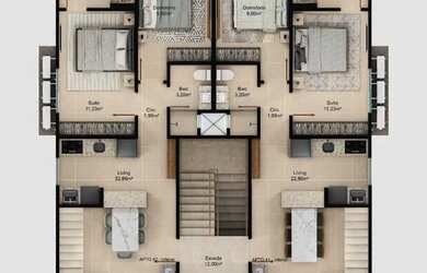 Imagem 4: Apartamento com 2 dormitórios à venda, 72 m² por R$ 524.900,00 - Centro...