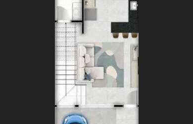 Imagem 8: Casa 3 quartos em Cocal. Piscina, Churrasqueira, Varandae89m² de Área
