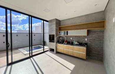 Imagem: A casa em condomínio possui 3 Dormitórios, 5 Banheiros, 4