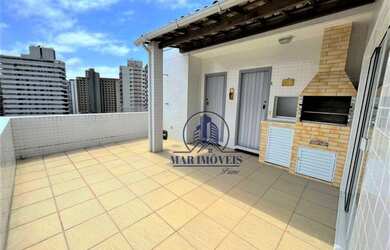 Imagem: O apartamento na cobertura à venda possui 3 Dormitórios, 4