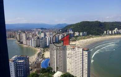 Imagem 11: VISTA TOTAL DA ORLA DE SANTOS E SÃO VICENTE - ILHA PORCHAT