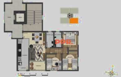 Imagem 1: Apartamento à venda, 69 m² por R$ 449.000,00 - Ana Lúcia - Sabará/MG