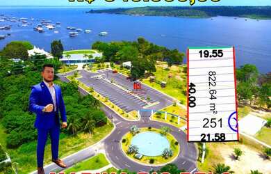 Imagem 1: Lote/Terreno para venda com 822 metros quadrados em Ponta Negra - Manaus - AM