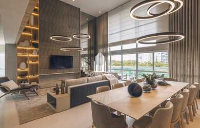 Imagem 1: Apartamento com 4 suites e 4 vagas 336m2 2 Unidades por Andar THE LAKE...