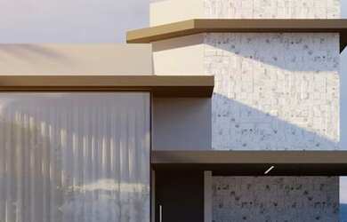 Imagem: A casa possui 3 Dormitórios, 2 Banheiros, 2 Vagas na garagem