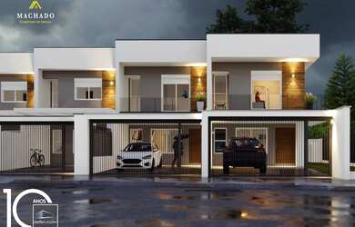 Imagem 1: Belos geminados novos à venda em Estância Velha no bairro Bela Vista....