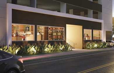 Imagem: O apartamento à venda possui 1 Dormitório, 1 Banheiro e 34m²