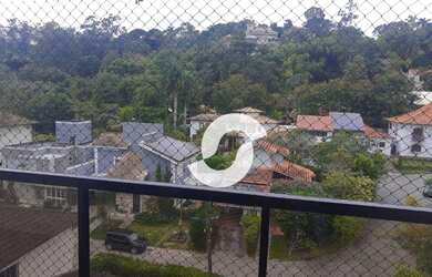 Imagem: O apartamento na cobertura possui 3 Dormitórios, 2 Banheiros