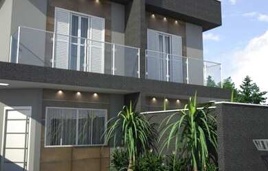 Imagem: A casa possui 3 Dormitórios, 4 Banheiros, 2 Vagas na garagem