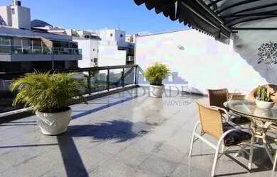 Imagem: O apartamento na cobertura possui 3 Dormitórios, 5 Banheiros