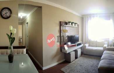 Imagem: O apartamento possui 2 Dormitórios, 1 Banheiro, 1 Vaga na garagem