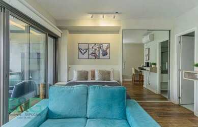 Imagem 2: Apartamento com 1 dormitório para alugar, 41 m² por R$ 5.109,50/mês...