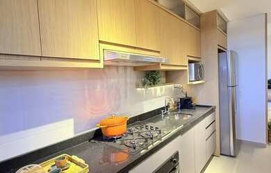 Imagem 6: Edifício Blend. Churrasqueira, Imóvel mobiliado, Ar-condicionadoe85m²...