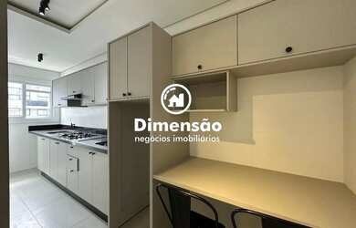 Imagem: O apartamento possui 1 Dormitório, 1 Banheiro, 1 Vaga na garagem