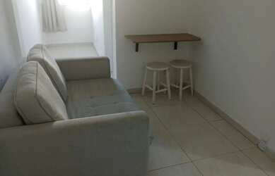 Imagem: O apartamento possui 1 Dormitório, 1 Banheiro, 33m² de Área