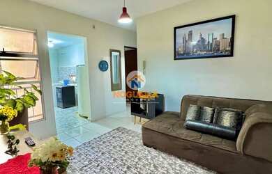 Imagem: O apartamento possui 2 Dormitórios, 1 Banheiro, 1 Vaga na garagem