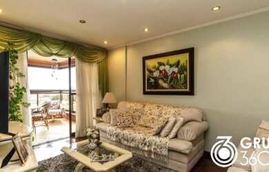 Imagem: O apartamento possui 4 Dormitórios, 4 Banheiros, 2 Vagas na