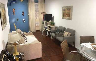 Imagem: O apartamento possui 1 Dormitório, 2 Banheiros, 1 Vaga na garagem