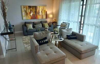 Imagem: O apartamento possui 3 Dormitórios, 5 Banheiros, 3 Vagas na