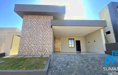 Imagem: A casa em condomínio possui 3 Dormitórios, 4 Banheiros, 4