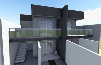 Imagem: A casa possui 2 Dormitórios, 1 Banheiro, 1 Vaga na garagem