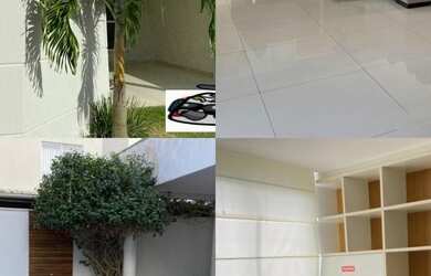 Imagem: A casa em condomínio possui 3 Dormitórios, 1 Banheiro, 2 Vagas