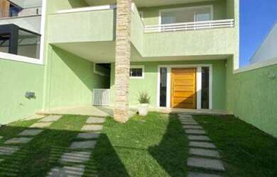 Imagem: A casa em condomínio possui 5 Dormitórios, 5 Banheiros, 2