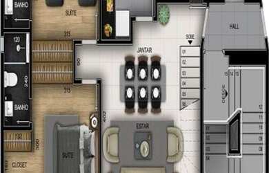 Imagem 2: Cobertura 2 su tes, alto luxo, 2 vagas, elevador