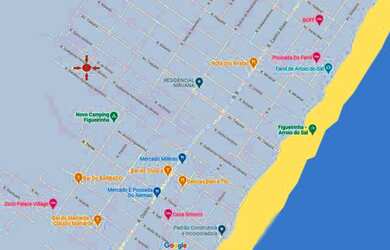 Imagem 3: BENTOALVES vende linda esquina, plana, com 500m2, na Praia da Figueirinha...