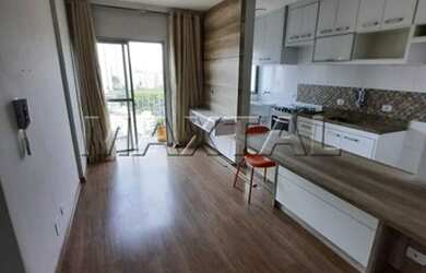 Imagem: O apartamento possui 1 Dormitório, 1 Banheiro e 37m² de Área