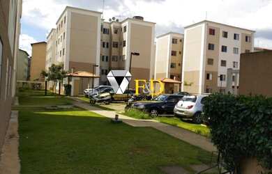 Imagem: O apartamento possui 1 Dormitório, 1 Banheiro, 1 Vaga na garagem