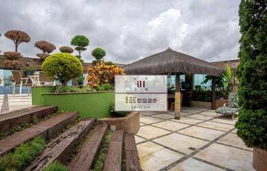 Imagem: O apartamento na cobertura possui 4 Dormitórios, 5 Banheiros