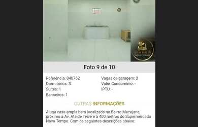 Imagem 7: Casa pra alugar no Mecejana