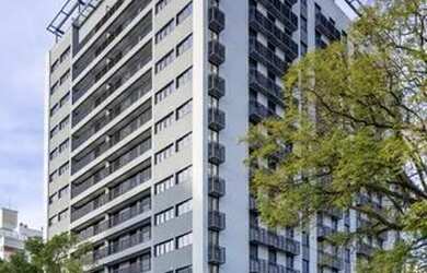 Imagem: A kitnet possui 1 Dormitório, 1 Banheiro, 1 Vaga na garagem