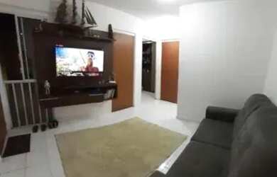 Imagem: O apartamento possui 2 Dormitórios, 1 Banheiro, 1 Vaga na garagem