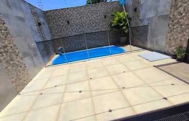 Imagem 2: Casa 3 quartos sendo 1 Suíte, piscina, área Gourmet, Jardim Guanabara...