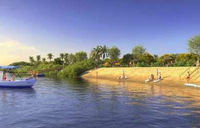 Imagem: O terreno possui 200m² de Área, Imóvel novo e está localizado