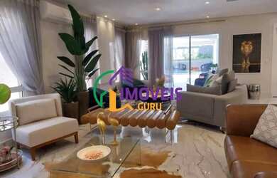 Imagem: A casa em condomínio possui 4 Dormitórios, 5 Banheiros, 4