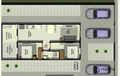 Imagem 7: Casa à venda, 53 m² por R$ 160.000,00 - Jardim Aureny III Taquaralto...