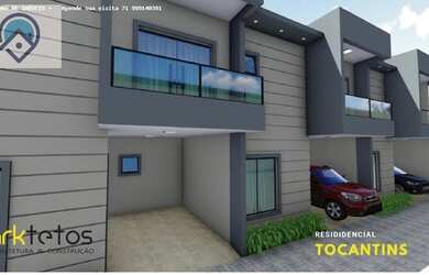 Imagem: A casa em condomínio possui 4 Dormitórios, 2 Banheiros, 1